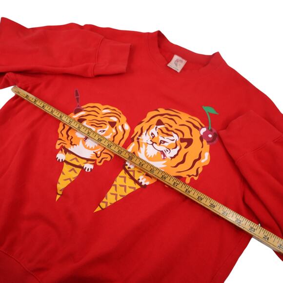 Vintage Billionaire Boys Club Ice Cream Tiger Graphic Sweatshirt - Picture 6 of 7